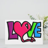 LIEBE BRIEFPAPIER (Stehend Vorderseite)