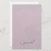 Liebe Briefpapier (Vorne/Hinten)