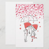 Liebe Briefpapier (Vorne/Hinten)