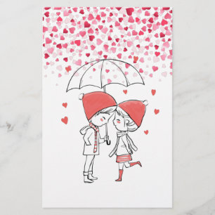 Liebe Briefpapier