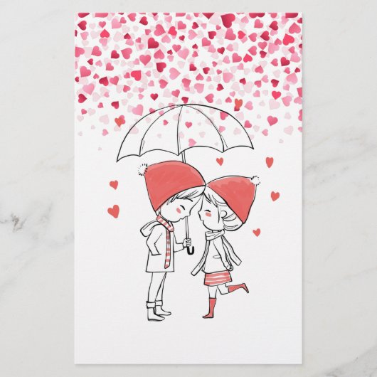 Liebe Briefpapier (Vorderseite)
