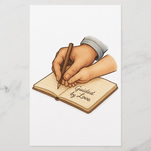 Liebe Briefpapier (Rückseite)