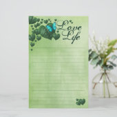 Liebe Briefpapier (Stehend Vorderseite)