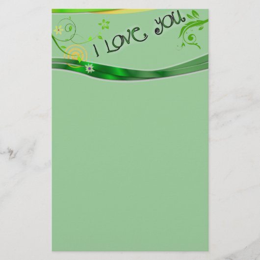 Liebe Briefpapier (Vorderseite)