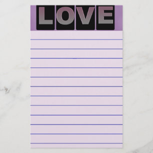Liebe Briefpapier
