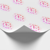 Liebe Bright Wrapping Paper Geschenkpapier (Ecke)