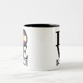 LIEBE Brighton, Colorado 11oz Zweifarbige Tasse (Mittel)