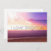 Liebe Brighton Postkarte (Vorne/Hinten)