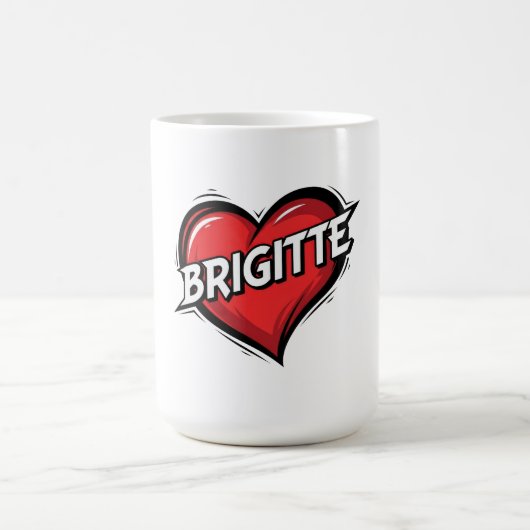 Liebe Brigitte Kaffeetasse (Mittel)