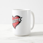 Liebe Brigitte Kaffeetasse (VorderseiteRechts)