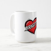 Liebe Brigitte Kaffeetasse (Vorderseite Links)