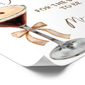 Liebe bringt Martini-Ratschläge und Wünsche Unters Poster (Ecke)