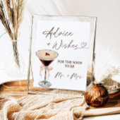 Liebe bringt Martini-Ratschläge und Wünsche Unters Poster