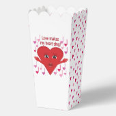 "Liebe bringt mir das Herz zum singen!" Gesangsher Geschenkschachtel (Rückseite)