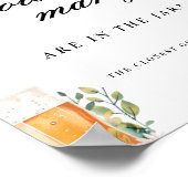 Liebe bringt Ratschläge, wie viele Brautparty-Zeic Poster (Ecke)