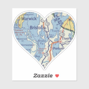 Liebe Bristol RI Aufkleber