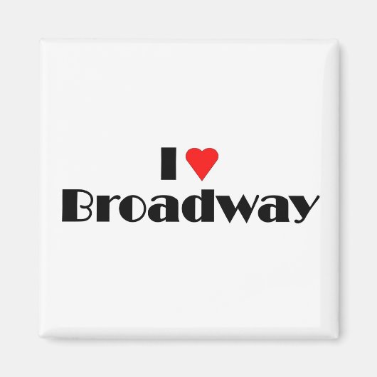Liebe Broadway Magnet (Vorne)