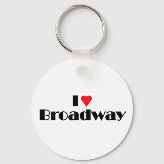 Liebe Broadway Schlüsselanhänger (Vorderseite)