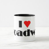 Liebe Broadway Tasse (Zentrum)