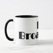Liebe Broadway Tasse (Links)