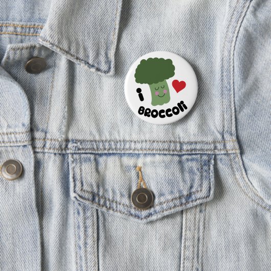 Liebe Broccoli Button (Beispiel)