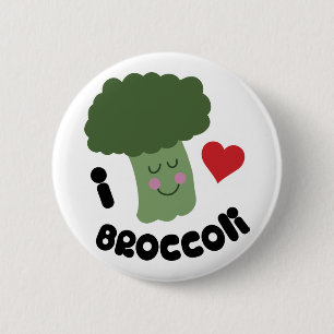 Liebe Broccoli Button