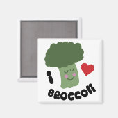 Liebe Broccoli Magnet (Vorderseite/Rückseite)