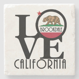 LIEBE Brookdale Kalifornien Steinuntersetzer