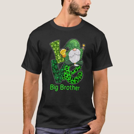 Liebe Brother Costume St Patrick's Day T-Shirt (Vorderseite)