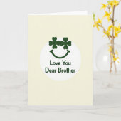 Liebe Bruder Einfache Karte (Gelbe Blume)