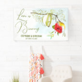 Liebe brütet Hummingbird Tee Party Banner (Insitu)