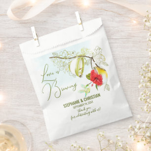 Liebe brütet Hummingbird Tee Party Geschenktütchen