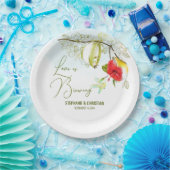 Liebe brütet Hummingbird Tee Party Pappteller (Party)