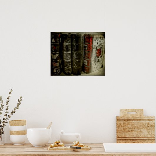 Liebe buchen poster (Küche)