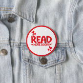 Liebe Bücher lesen Button (Beispiel)