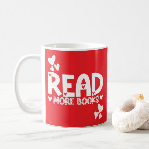 Liebe Bücher lesen Kaffeetasse