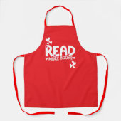 Liebe Bücher lesen Schürze (Vorderseite)