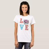 LIEBE BÜCHER T-Shirt (Vorne ganz)
