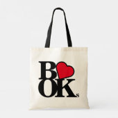 Liebe-Bücher Tragetasche (Rückseite)