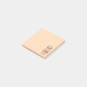 Liebe Buchlesen Post-it Klebezettel (angewinkelt)