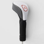 Liebe Buchstaben "A" Golf Headcover (angewinkelt)