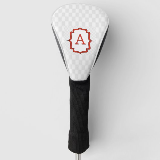 Liebe Buchstaben "A" Golf Headcover (Vorderseite)