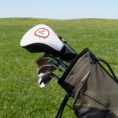 Liebe Buchstaben "A" Golf Headcover (In SItu)