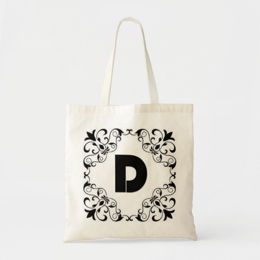 Liebe Buchstaben "D" Tragetasche (Vorne)