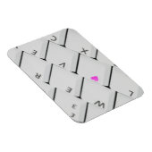 Liebe-Buchstaben der Computertastatur Magnet (Rechte Seite)