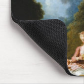 Liebe-Buchstaben durch Jean Honore Fragonard Mousepad (Ecke)