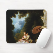 Liebe-Buchstaben durch Jean Honore Fragonard Mousepad (Mit Mouse)