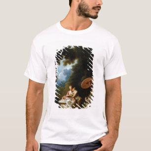 Liebe-Buchstaben durch Jean Honore Fragonard T-Shirt