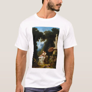 Liebe-Buchstaben durch Jean Honore Fragonard T-Shirt