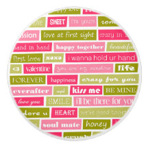 Liebe Buchstaben Keramik ziehen